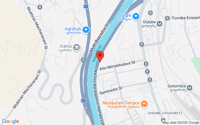 Карта расположения