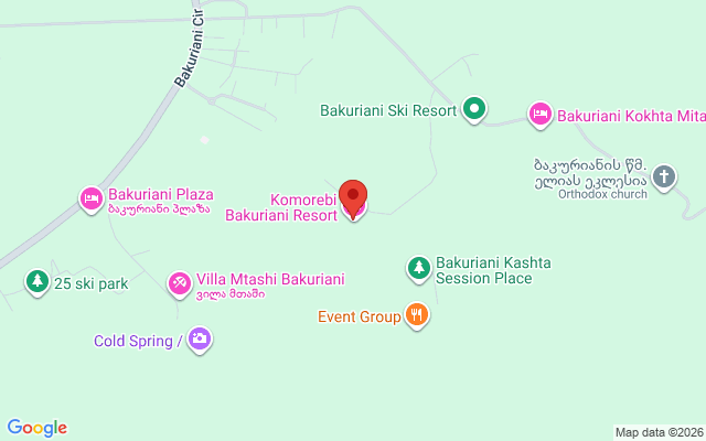 Карта расположения
