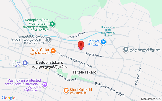 Карта расположения