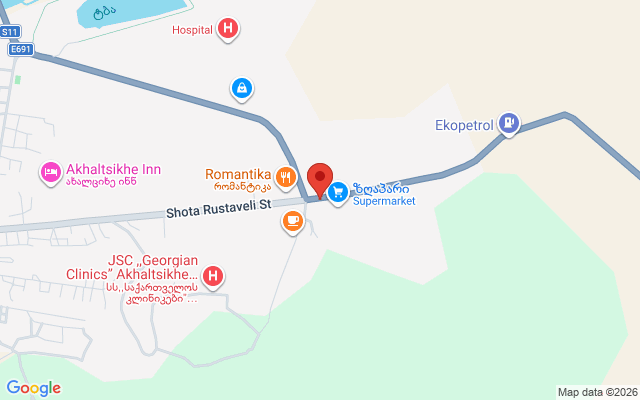 Карта расположения