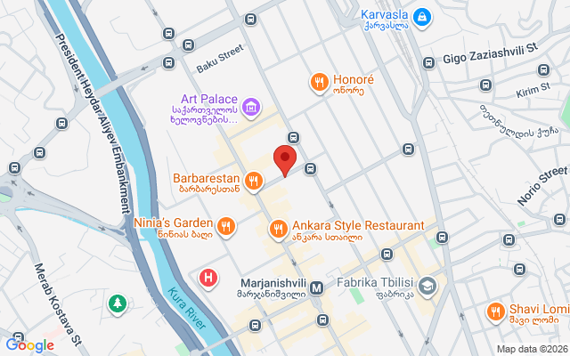 Карта расположения