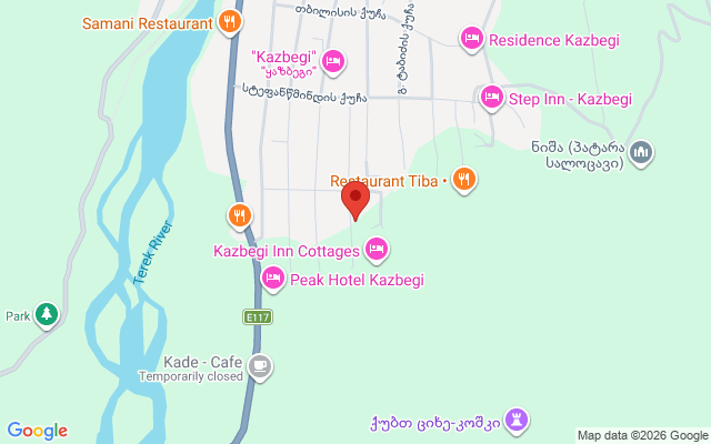 Карта расположения