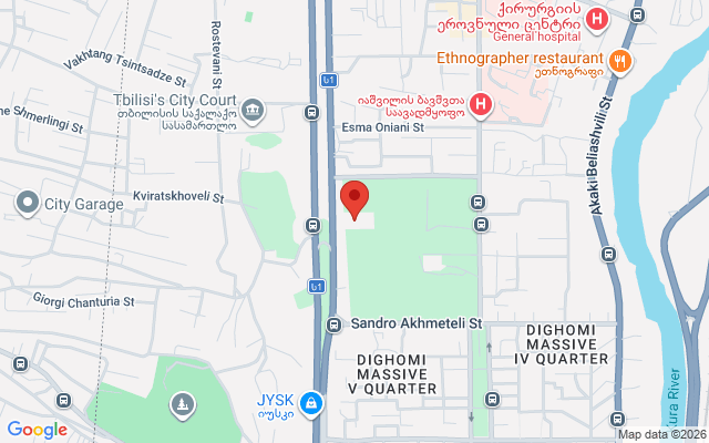 Карта расположения