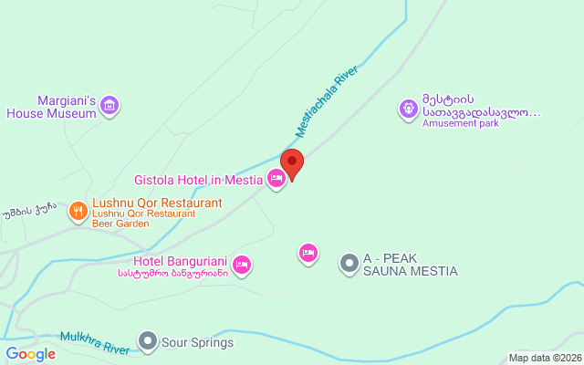 Карта расположения