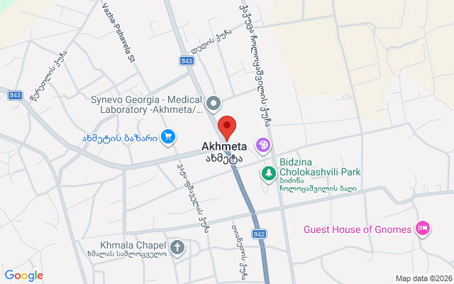 Карта расположения