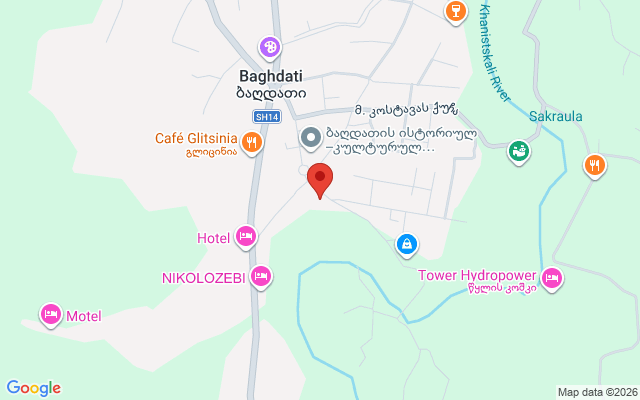 Карта расположения