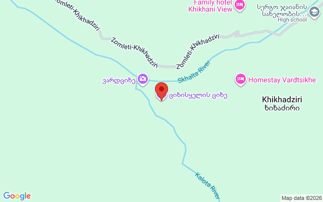 Карта расположения