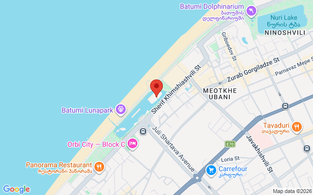 Карта расположения