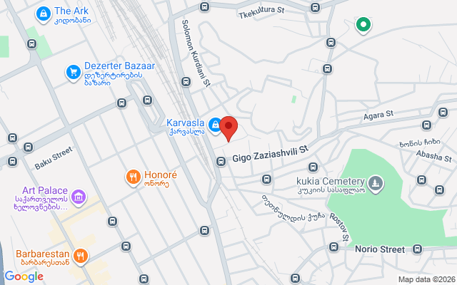 Карта расположения