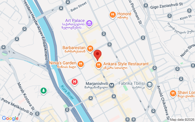 Карта расположения