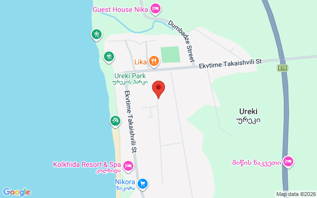 Карта расположения