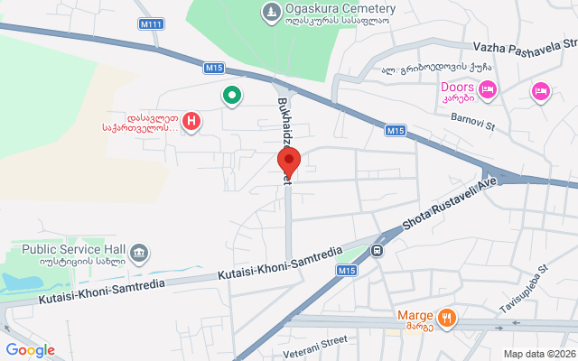 Карта расположения