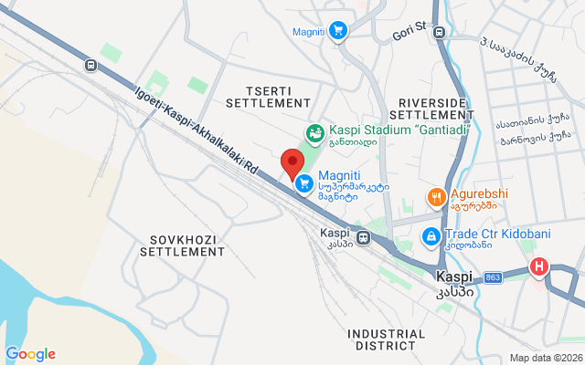Карта расположения