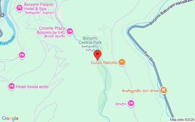 Карта расположения