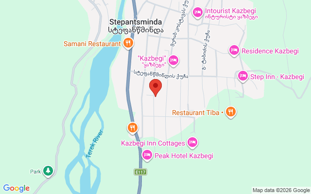Карта расположения