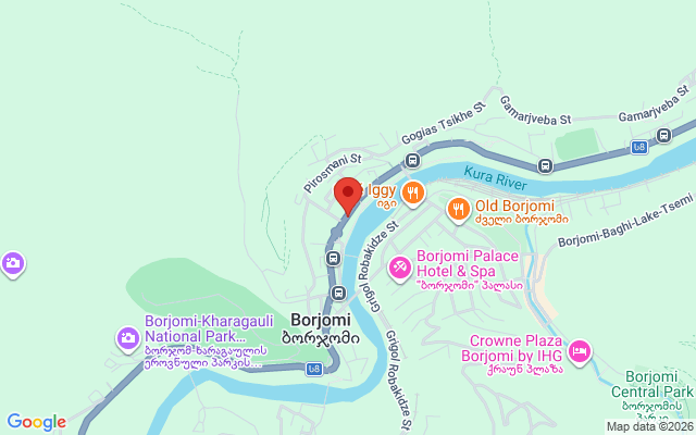 Карта расположения