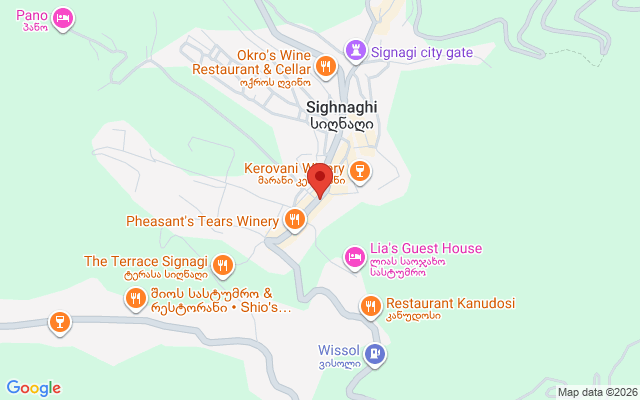 Карта расположения