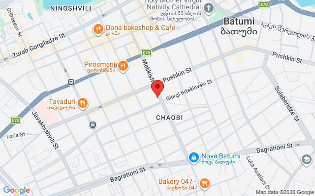 Карта расположения