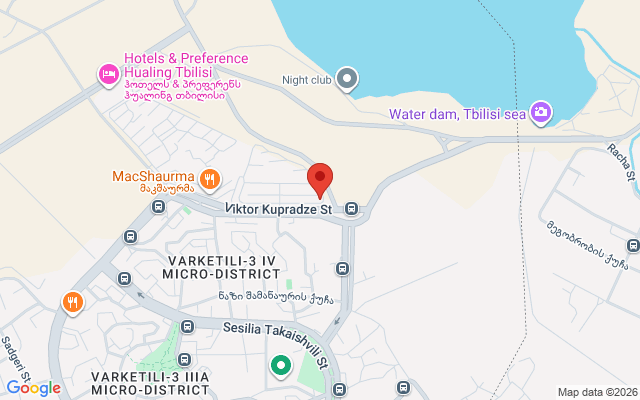 Карта расположения