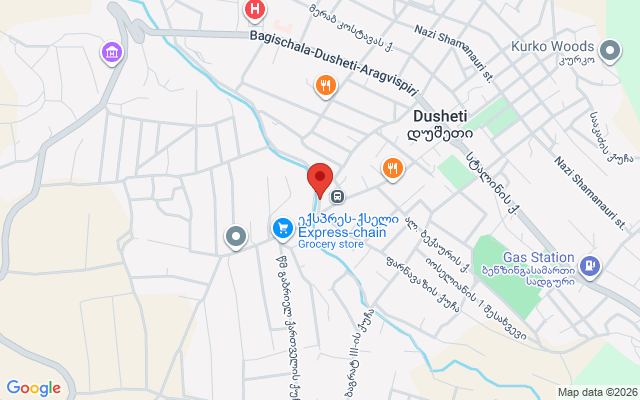 Карта расположения
