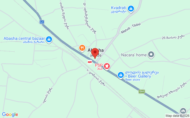 Карта расположения