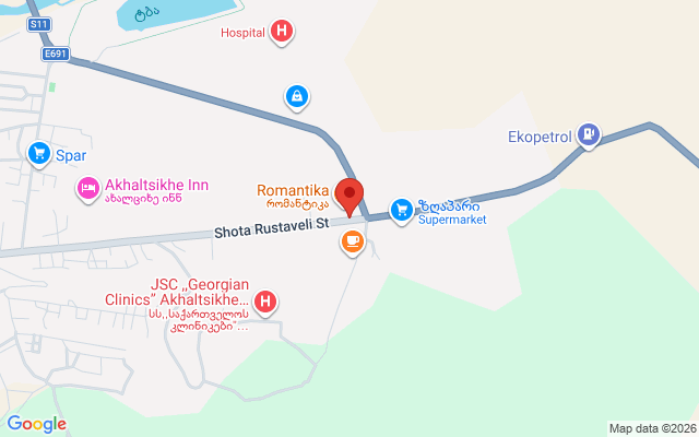 Карта расположения