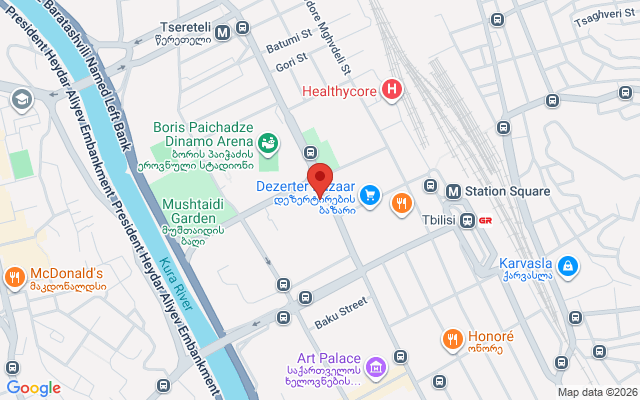 Карта расположения