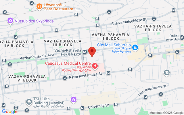 Карта расположения