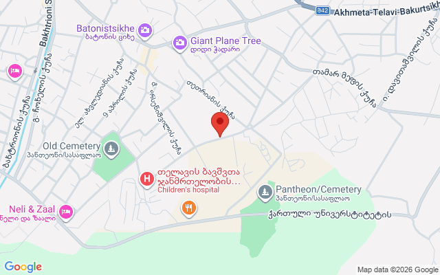 Карта расположения