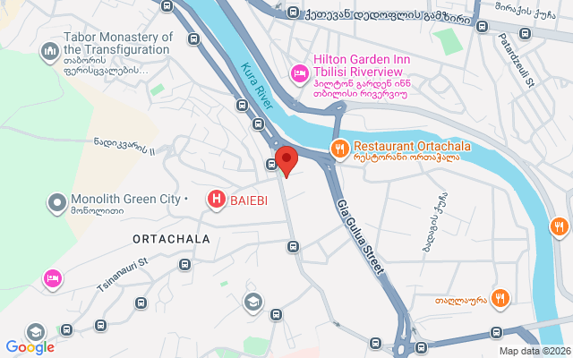 Карта расположения