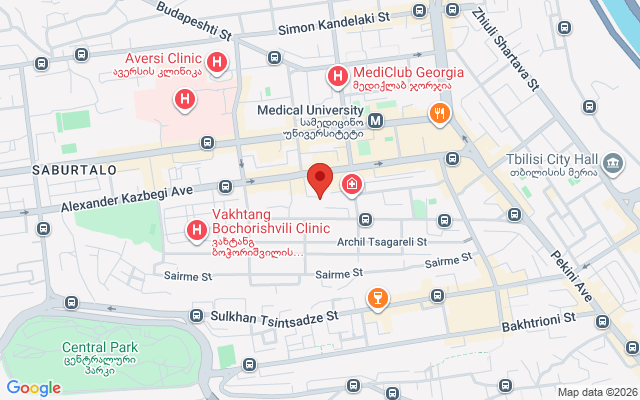 Карта расположения