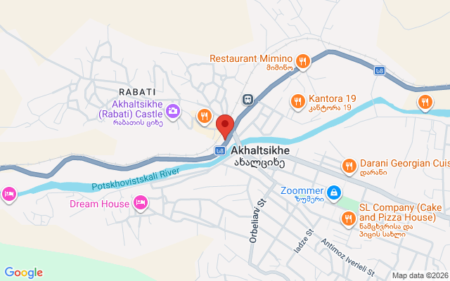 Карта расположения