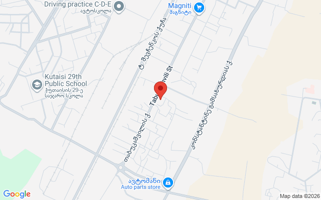 Карта расположения