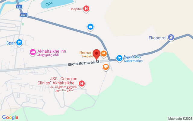 Карта расположения