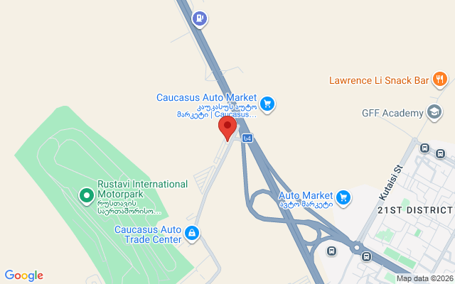Карта расположения