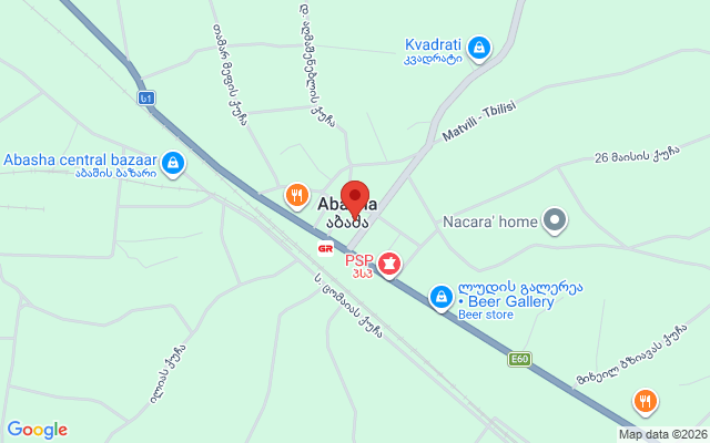 Карта расположения