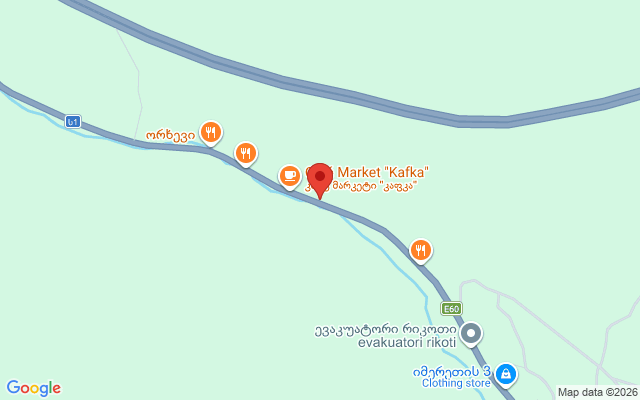Карта расположения