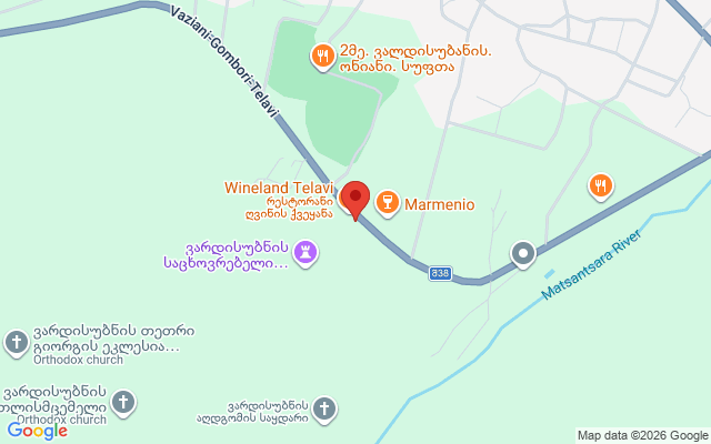 Карта расположения