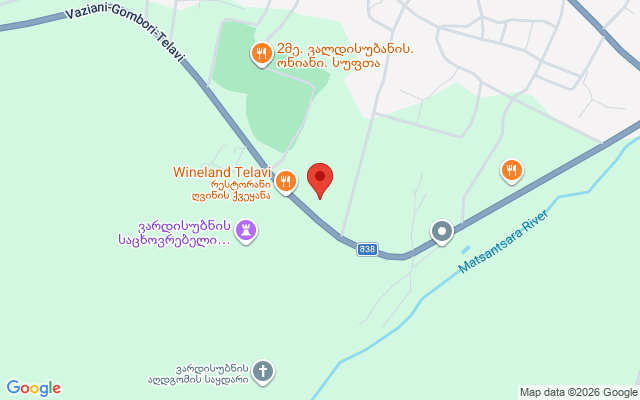 Карта расположения