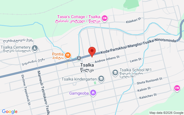 Карта расположения