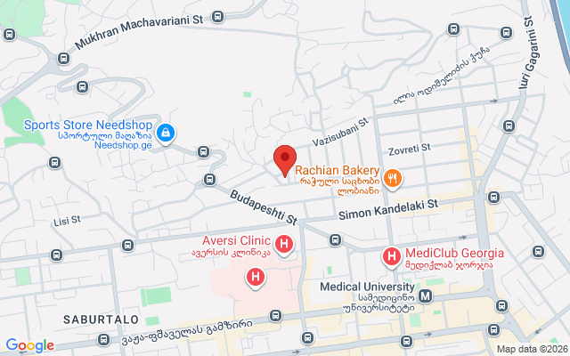 Карта расположения