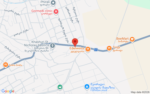 Карта расположения