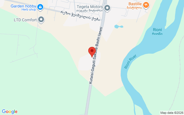 Карта расположения
