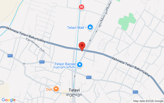 Карта расположения