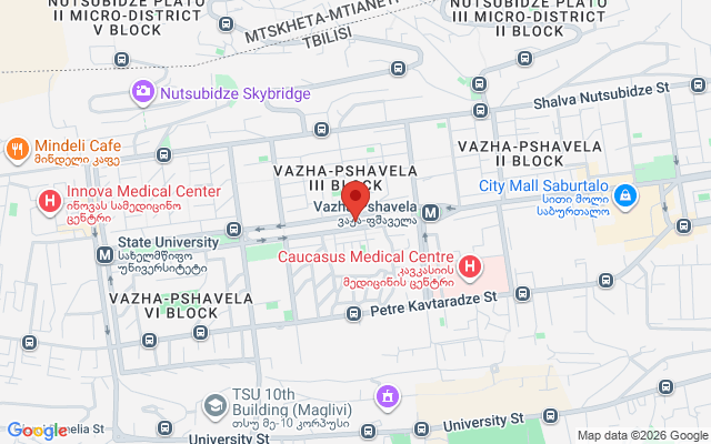 Карта расположения