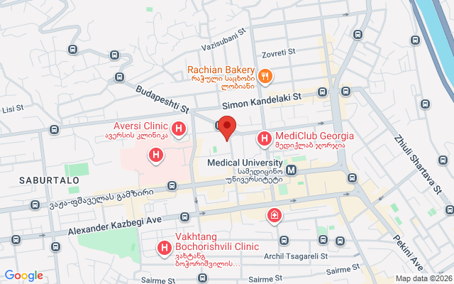 Карта расположения