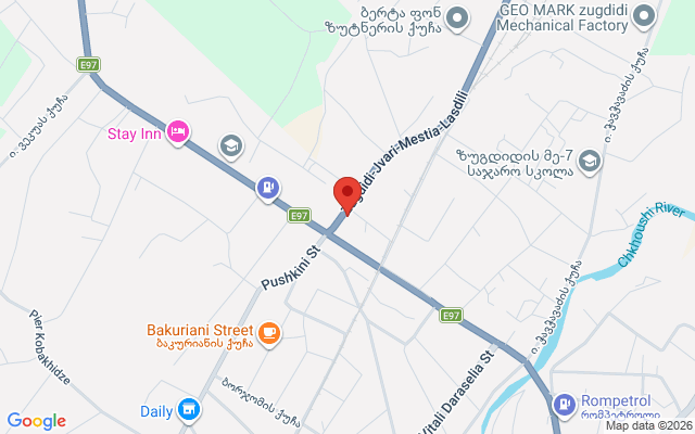 Карта расположения