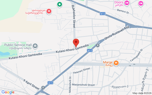 Карта расположения