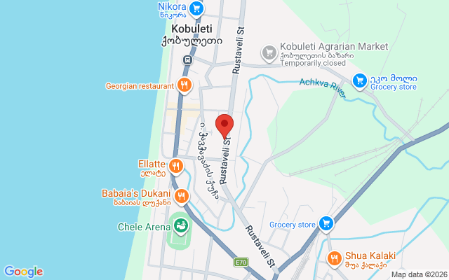 Карта расположения