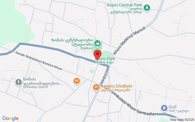Карта расположения